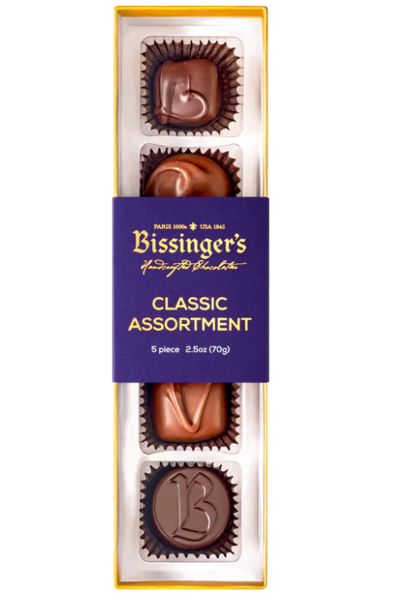 Bissinger’s Chocolate Assortment (5-Piece Box)