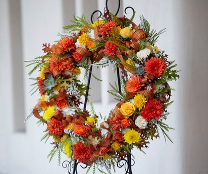 Sympathy Spray Wreath